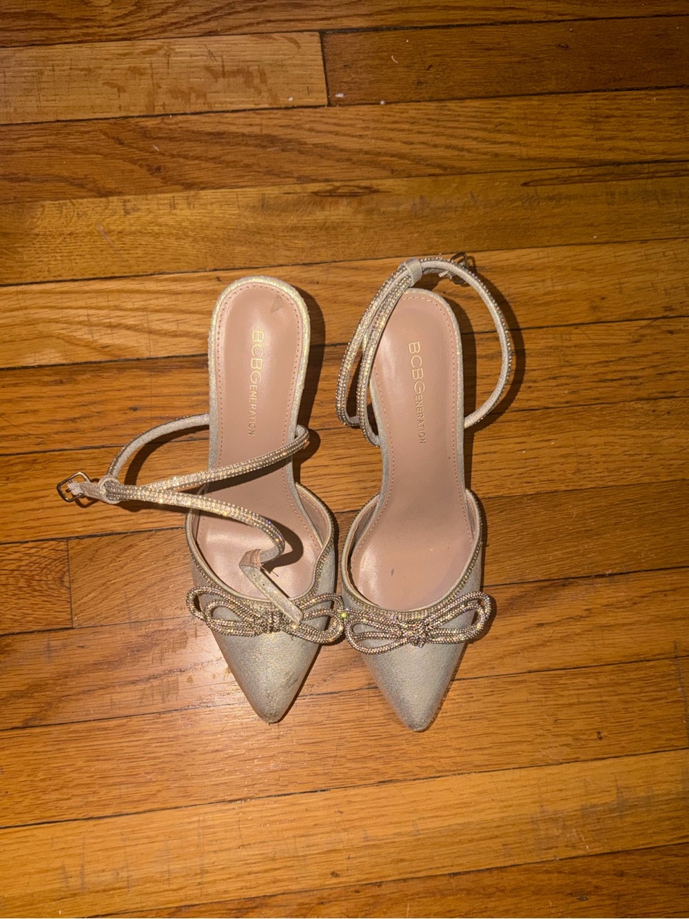 BCBG pointed toe heels